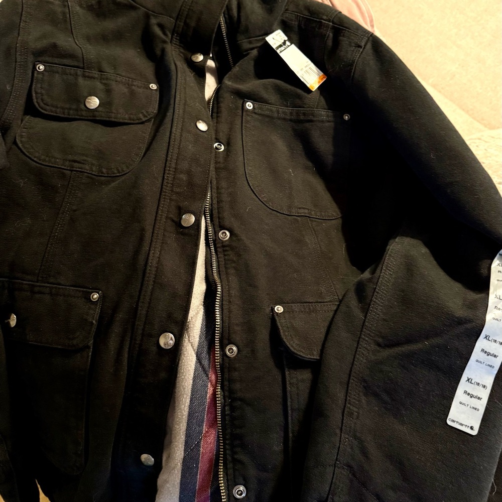 Carhartt Black Kids Military Jacket